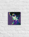 Prince Pop Art Canvas Print - 12" x 12"