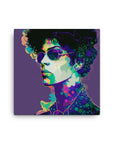 Prince Pop Art Canvas Print - 12" x 12"
